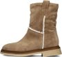 Notre-V 07-3304 Enkelboots Enkellaarsjes Dames Beige - Thumbnail 3