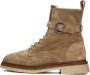 Notre-V 07-337 Enkelboots Enkellaarsjes Dames Beige - Thumbnail 3