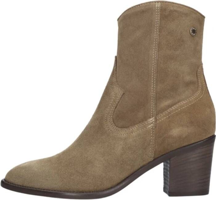 Notre-v Dames Enkellaarsjes 05-144 Beige Dames