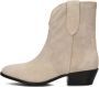 Bruin Tinten 06 51 Enkellaarsjes Enkelboots Dames Beige - Thumbnail 3