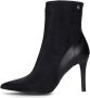 Notre-V Notre V 17535 Enkellaarsjes Enkelboots met rits Dames Zwart - Thumbnail 3