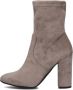 Notre-V Notre V 17950 Enkellaarsjes Enkelboots Dames Taupe - Thumbnail 3