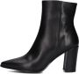 Notre-V 18739 1 Enkellaarsjes Enkelboots met rits Dames Zwart - Thumbnail 3