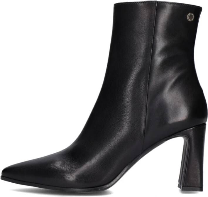 Notre-V Notre V 18739 Enkellaarsjes Enkelboots met rits Dames Zwart - Foto 6