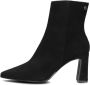 Notre-V Notre V 41039 Enkellaarsjes Enkelboots met rits Dames Zwart - Thumbnail 3