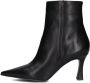 Notre-V 19536 Enkellaarsjes Enkelboots met rits Dames Zwart - Thumbnail 2