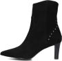Notre-V 38259 Enkellaarsjes Enkelboots met rits Dames Zwart - Thumbnail 2