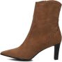 Notre-V 38259 Enkellaarsjes Enkelboots met rits Dames Cognac - Thumbnail 3