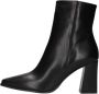 Notre-V 48236 Enkellaarsjes Enkelboots met rits Dames Zwart - Thumbnail 3