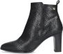 Notre-V Notre V 224838 Enkellaarsjes Enkelboots met rits Dames Zwart - Thumbnail 3