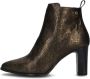 Notre-V Notre V 224838 Enkellaarsjes Enkelboots met rits Dames Brons - Thumbnail 3