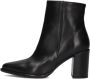 Notre-V 67034 Enkellaarsjes Enkelboots met rits Dames Zwart - Thumbnail 3