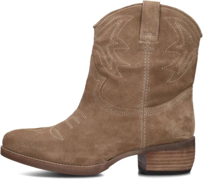 Notre-v Dames Enkellaarsjes 851 Beige Dames