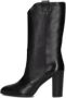 Notre-V Ar142 Enkellaarsjes Enkelboots met rits Dames Zwart - Thumbnail 3