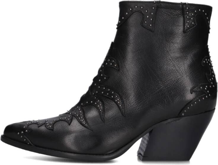 Notre-v Dames Enkellaarsjes Ar196 Black Dames