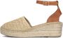 Notre-V Beli23-1 Espadrilles Zomer Schoenen Dames Beige - Thumbnail 2