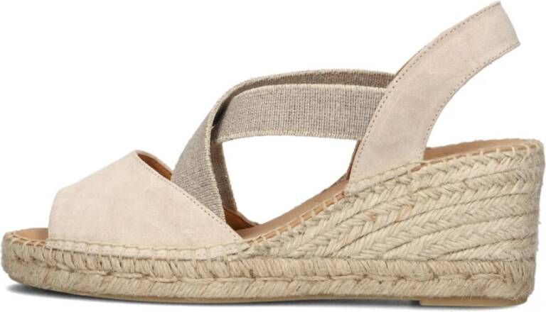Notre-v Dames Espadrilles Ciara23.1 Beige Dames