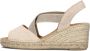 Notre-V Ciara23.1 Espadrilles Zomer Schoenen Dames Beige - Thumbnail 3