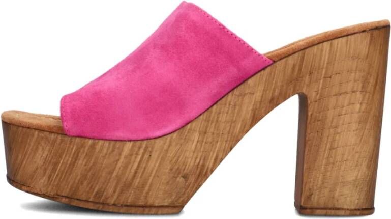 Notre-v Dames Hakken X Florine Chacha Slides Pink Dames