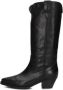 Notre-V 07-430 Cowboylaarzen Western Laarzen Dames Zwart - Thumbnail 3