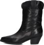 Notre-V 07-433 Cowboylaarzen Western Laarzen Dames Zwart - Thumbnail 3