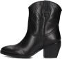 Notre-V Ki-4608 Cowboylaarzen Western Laarzen Dames Zwart - Thumbnail 3