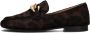 Notre-V Notre V 133 405 Loafers Instappers Dames Bruin - Thumbnail 3