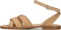 Notre-v Dames Sandalen 22563 Beige Dames - Thumbnail 3