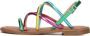 Metallica Metalli Sandalen Dames Multi - Thumbnail 3