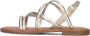 Metallica Metalli Sandalen Dames Goud - Thumbnail 3