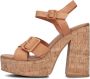 Notre-v Dames Sandalen 618009 Brown Dames - Thumbnail 2