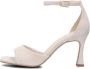 Bruin Tinten 8510 Sandalen Dames Beige - Thumbnail 3
