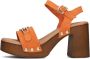 Notre-v Dames Sandalen 8635 Orange Dames - Thumbnail 3