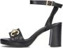 Strappy Sandals 99915 Sandalen Dames Zwart - Thumbnail 3