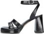 Strappy Sandals bruin Tinten Strappy Sandals Ao101 Sandalen Dames Zwart - Thumbnail 3
