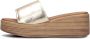 Metallica Metalli Slippers Dames Goud - Thumbnail 2
