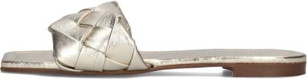 Notre-v Glinsterende Gouden Slippers