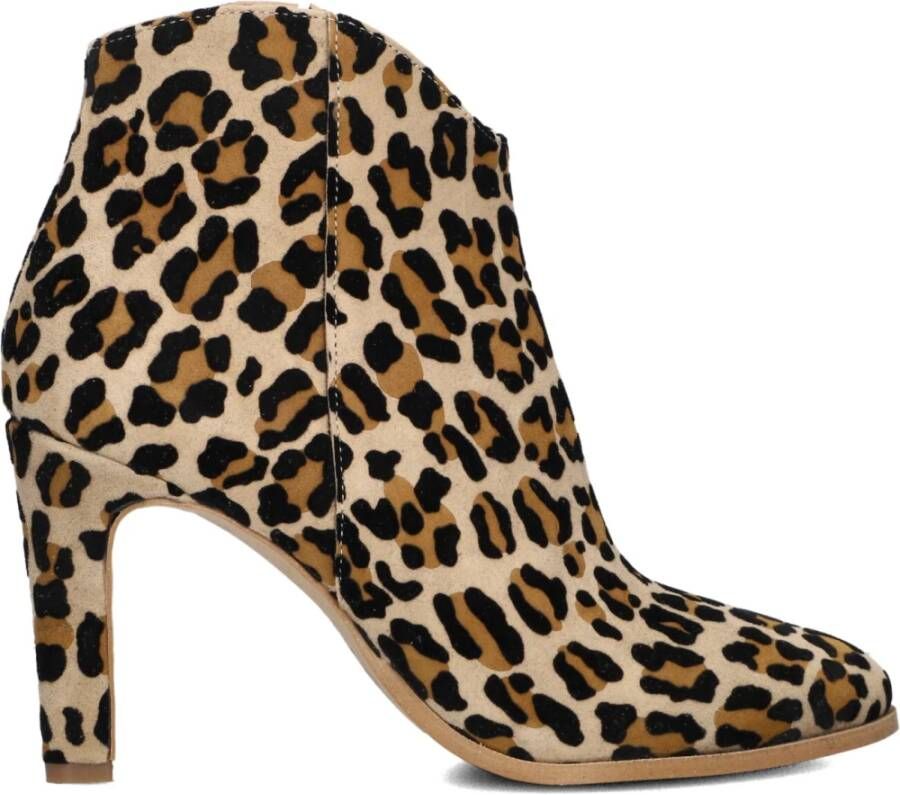 Notre-v Elegante Beige Enkellaarsjes Model 7433