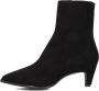 Notre-V 15225 Enkellaarsjes Enkelboots met rits Dames Zwart - Thumbnail 3