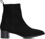 Notre-V 63231 Enkellaarsjes Enkelboots met rits Dames Zwart - Thumbnail 3
