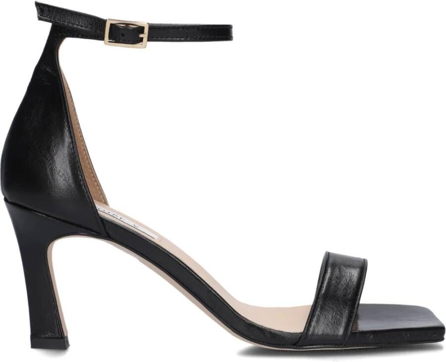 Notre-v Elegante Zwarte Sandalen met Naaldhak - Foto 2