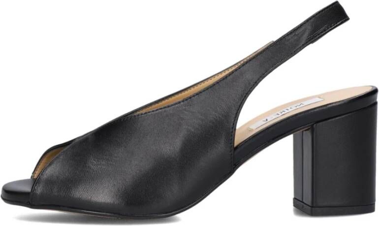 Notre-v Elegante zwarte sandalen voor dames