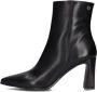 Notre-V Notre V 18739 Enkellaarsjes Enkelboots met rits Dames Zwart - Thumbnail 3