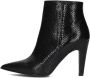 Notre-V 87533 Enkellaarsjes Enkelboots met rits Dames Zwart - Thumbnail 3