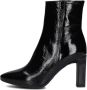 Notre-V 11236 Enkellaarsjes Enkelboots met rits Dames Zwart - Thumbnail 3