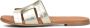 Notre-V 179874 Slippers Dames Goudkleurig - Thumbnail 3