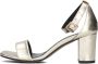 Notre-V Strappy Sandals metalli Sandalen Dames Goud - Thumbnail 3