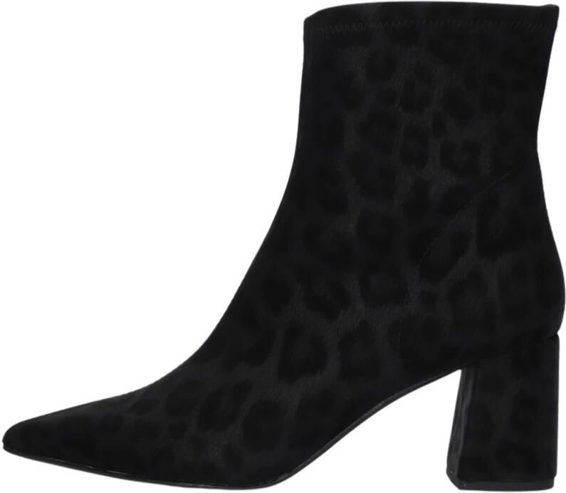 Notre-V 2478c Enkellaarsjes Enkelboots met rits Dames Zwart - Foto 6