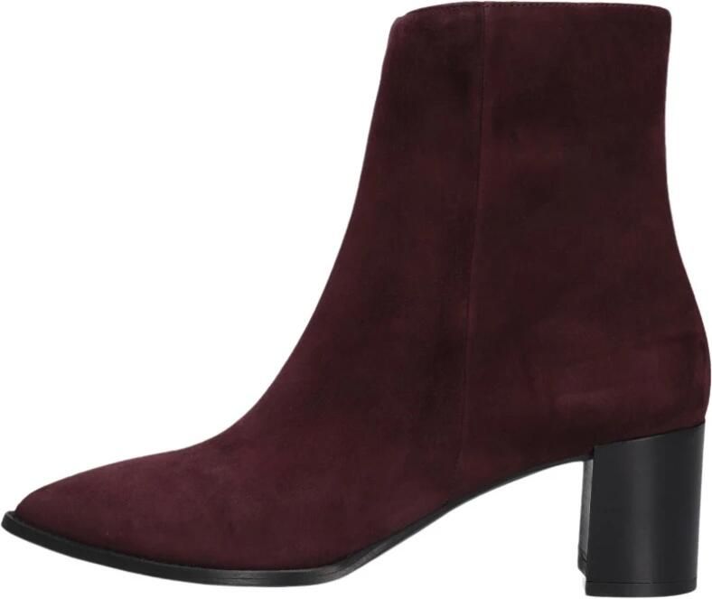 Notre-V 35239 Enkellaarsjes Enkelboots met rits Dames Paars - Foto 6