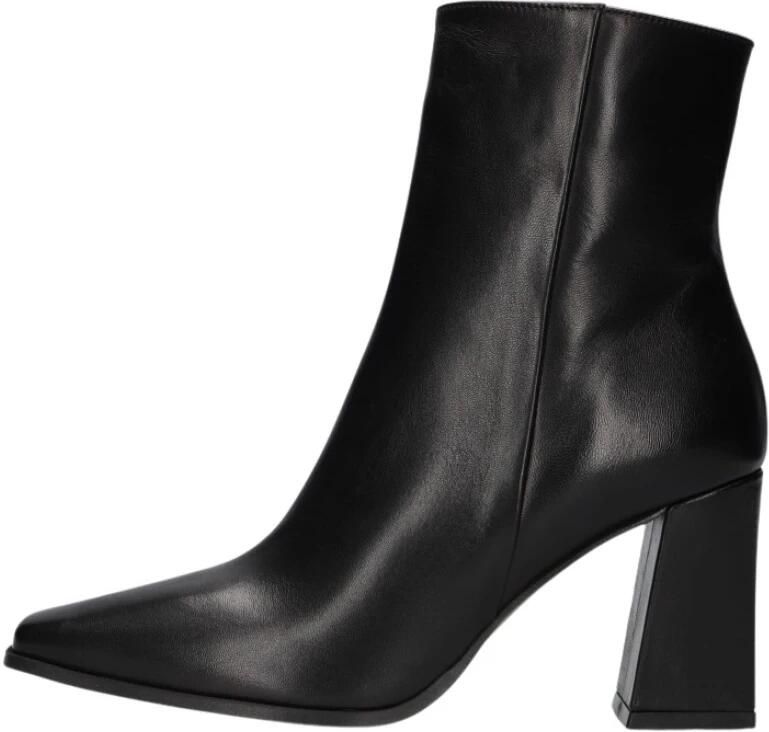 Notre-V 48236 Enkellaarsjes Enkelboots met rits Dames Zwart - Foto 6